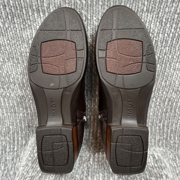 Naot Bayamo Brown Copper Cut-Out Ankle Boot Bootie Size 11-11.5 - Picture 8 of 13